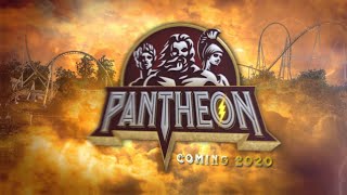 Pantheon NEW Roller Coaster Coming in 2020 [upl. by Dolley]