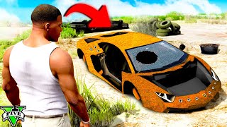 Robando Coches SECRETOS DE LUJO ABANDONADOS en GTA 5  🚘💰 [upl. by Rauch821]