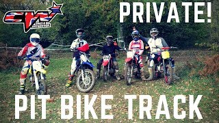 CW BIKES PRIVATE PIT BIKE TRACK [upl. by Anaderol]