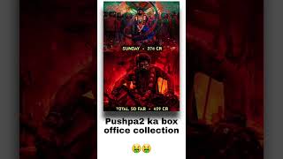 Pushpa2 ka box office collection 🤑 pushpa2 news bollywood ytshorts subscribe [upl. by Neeruan]