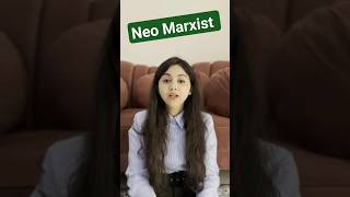 Neo Marxist  Neo Marxist Theory  Neerja Mamenglishliterature ugcnet neomarxist theory shorts [upl. by Savina]