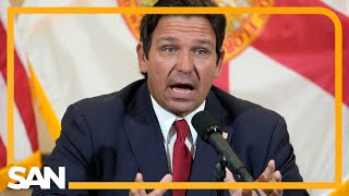 Clash over deceptive political TV ads DeSantis wants abortion ad removed [upl. by Oirobil953]