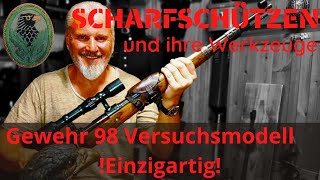 Scharfschützengewehr Gewehr 98 Versuchsmodell 1Weltkrieg Sackselten RokycanyDanksagung Fluthilfe [upl. by Damali]