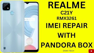 Realme C21Y RMX3261 IMEI Repair With  Pandora Box [upl. by Cornew]