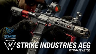 EMG Strike Industries Licensed Tactical Competition AEG  REVIEW [upl. by Inaluiak]