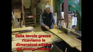 LISTONE ITALIANO PARQUET IN LEGNO MASSELLO LOCALE BIO [upl. by Grekin746]