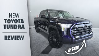 2024 Toyota Tundra Hybrid Limited Nightshade Edition with Grey Leather Interior [upl. by Nerw]