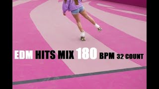 EDM HITS MIX 180 BPM 32 COUNT [upl. by Nnaassilem832]