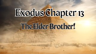 Expository Bible Teaching  Exodus chapter 13 The Elder Brother Dave Shell [upl. by Eidnarb]