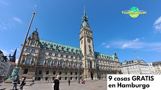 9 Cosas que hacer GRATIS en HAMBURGO [upl. by Finbur]