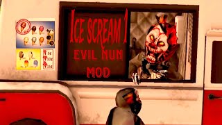 Ice scream 1 evil nun mod icecream [upl. by Marl]