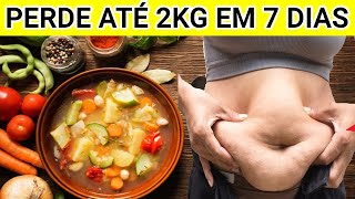 🔥 5 RECEITAS de SOPAS DETOX Para EMAGRECER NATURALMENTE  PERCA até 2 KG em 7 dias [upl. by Stokes]