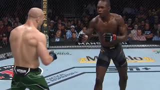 Israel Adesanya vs Marvin Vettori 2 full fight with walkout [upl. by Tobiah]