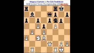 Magnus Carlsen vs Fredriksen Magnus Chess game Magnus all famous chess gamesMagnus best sacrifice [upl. by Philippe]