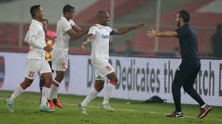 Florent Malouda scores in Delhi Dynamos’ big ISL win vs Chennaiyin FC [upl. by Soulier11]