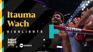 HAMMERED IN TWO 💥  Moses Itauma vs Mariusz Wach  Fight Night Highlights JoyceChisora 🇬🇧 [upl. by Joane19]