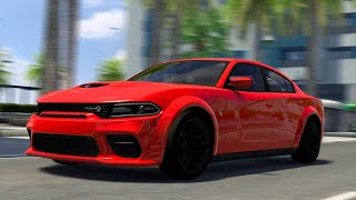 Dodge Charger SRT Hellcat Redeye Widebody 2021  Mod  Euro Truck Simulator 2 v150 [upl. by Iruj]