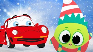 Spécial Noël 🎅 Chanson des ballons 🎈 Véhicules en Anglais 🚗  Dessin Animé Pour Bébé [upl. by Cthrine647]