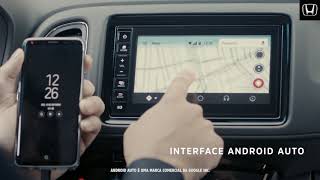 Novo Honda HRV com Interface Android Auto [upl. by Akit]