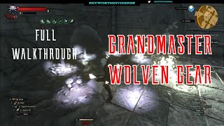 Witcher 3 How to Get Grandmaster Wolven Gear  Full Guide amp Locations [upl. by Dellora994]