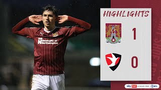 HIGHLIGHTS Northampton Town 1 Cheltenham Town 0 [upl. by Liss]