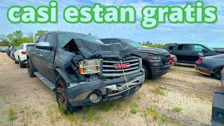 CARROS CHOCADOS QUE YA NADIE QUIERE EN USA PERO ESTAN EN UNA SUBASTA Y SE VENDEN A MITAD DE PRECIO [upl. by Tenom]