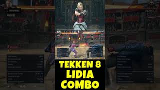 TEKKEN 8 LIDIA UF4 staple combo tekken8 tekken dreadprince lidia yt 철권8 gaming tekken8lidia [upl. by Etsirk842]