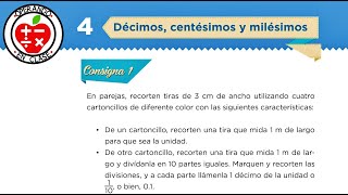 Desafió 4 Décimos centésimos y milésimos de Cuarto Grado [upl. by Cestar]