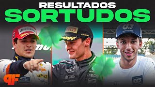 10 RESULTADOS GANHOS NA BASE DA SORTE NA F1  Primeira Fila F1 [upl. by Fleur]