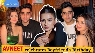 Avneet Kaur celebrating boyfriend Raghav Sharmas birthday  Birthday song and Special caption [upl. by Nedah]