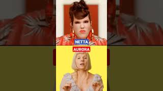 NETTA vs AURORA  No Autotune shorts [upl. by Kumagai]