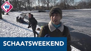 Leiderdorp maakt zich klaar voor schaatsweekend  OMROEP WEST [upl. by Branden890]