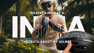 BIKEPACKING INDIA DAY 8  WHY I DITCHED MY CYCLING HELMET FOR THIS [upl. by Campbell]