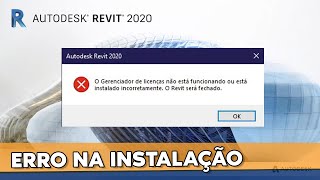 Como corrigir o erro do Gerenciador de Licenças no Revit License Manager [upl. by Adnwahsor]