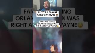 The Lil Wayne Slander Gotta Stop 🤦🏽‍♂️ reaction orlando lilwayne interview podcast shorts [upl. by Xuerd]