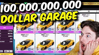 Reacting to The WORLDS Most Expensive Garage in Forza Horizon 5 [upl. by Ha]