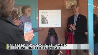 Barelas center renamed after New Mexico child advocate [upl. by Leugar]