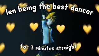 kagamine len being the best dancer for 3 minutes straight [upl. by Urson456]