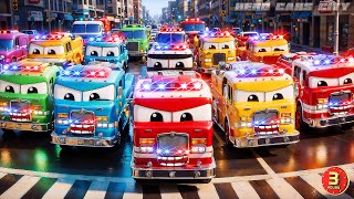 Hero Cars 2024 Movie Marathon Nonstop Road Rage Chase Scenes amp Fire Truck Rescues [upl. by Etnaed278]