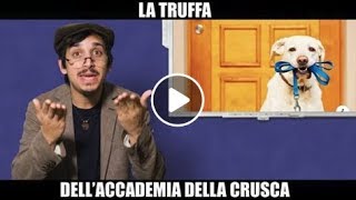 La Truffa dellAccademia della Crusca [upl. by Linet122]