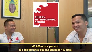 40000 euros par an  le coût de cette école à Shenzhen Chine [upl. by Eihtur599]