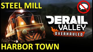 Derail Valley VR  Steal Mill to the Harbor and a derailment [upl. by Bois559]