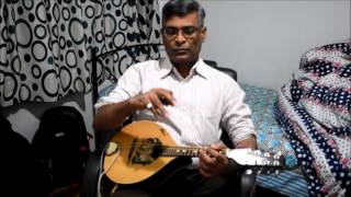 Tu tu hai wahi Song on Mandolin by Sanjay Shukla [upl. by Della189]