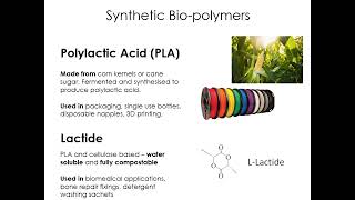 A Level  Biodegradable Polymers [upl. by Zweig]