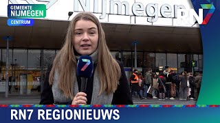 Nijmeegse studenten vertrekken alsnog naar Utrecht  RN7 REGIONIEUWS [upl. by Addiego]