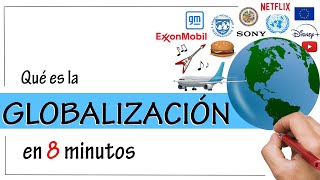 La GLOBALIZACIÓN  Resumen  La Globalización Económica Política y Cultural [upl. by Enuj]