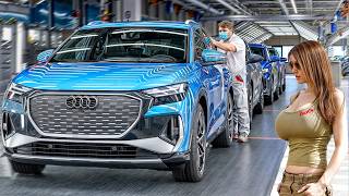 AUDI Assembly🚘2024 Production plant – Manufacturing R8 Q7 Q3 A4 Q8 A8 A7 A6😲Factory tour [upl. by Iniffit]