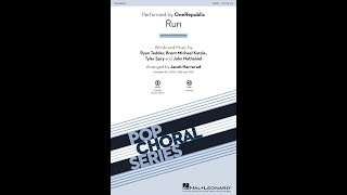 Run SATB Choir  Arranged by Jacob Narverud [upl. by Eocsor]