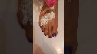 Feet cleaning tipsget fair feetmost easy pedicure At home shorts viralpedicure [upl. by Iznik297]