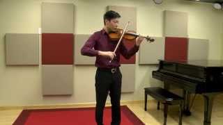 Ysaye Violin Sonata No 3 quotBalladequot  2nd Version [upl. by Renee]